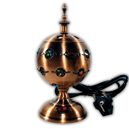 Encensoir Design d’intérieur électrique boule cuivre