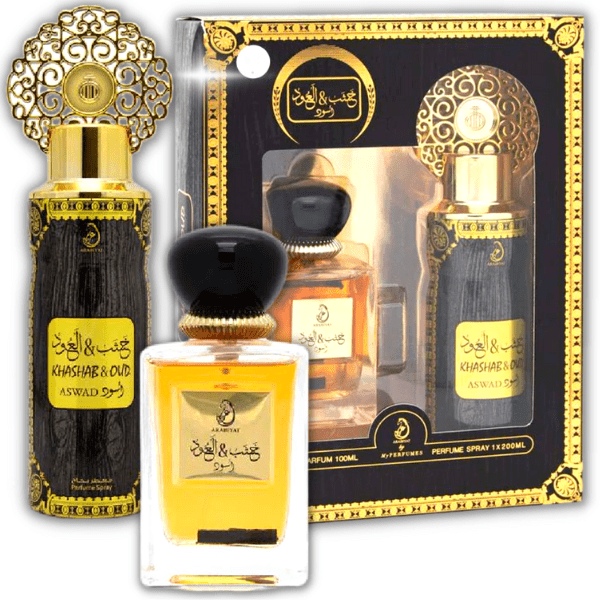 Kashab Oud Aswad – Coffret 2 pièces – My Perfumes