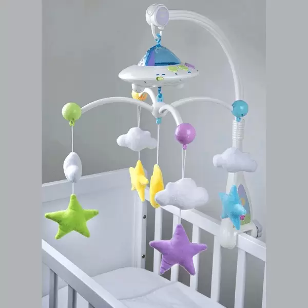 Mobile Coranique pour Bébé - Moon and Stars - Desi Doll