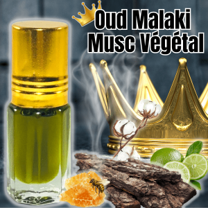 Oud Malaki élixir de Parfum Musc Végétal - 3ml