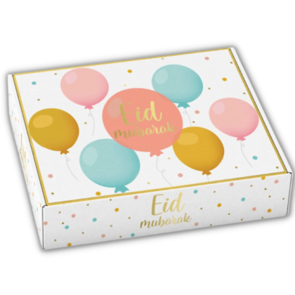 Boite a Gâteaux Tarte Eid Mubarak - Modèle Enfant