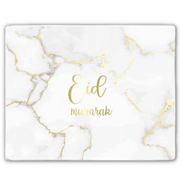 Kit Sets de Table - Eid Mubarak - Gold Marbre