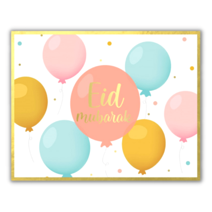 Kit Sets de Table - Eid Mubarak - Modèle Enfant