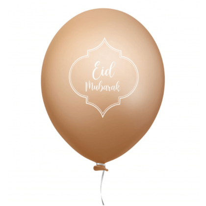 Lot de 6 Ballons Gonflables Eid Mubarak