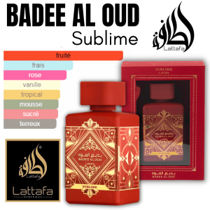 Badee al Oud Sublime - Lattafa - Eau de parfum - 100 ml