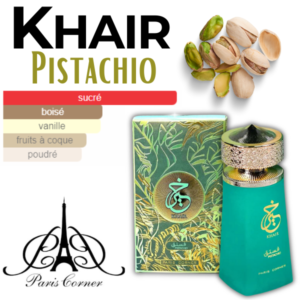 Khair Pistachio - Mamlakat al Oud - Eau de parfum - 100 ml