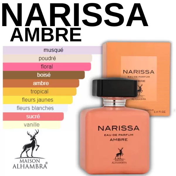 Narissa Ambre - Maison alHambra - Eau de parfum - 100 ml