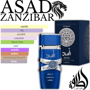 Asad Zanzibar - Lattafa - eau de parfum - 100 ml