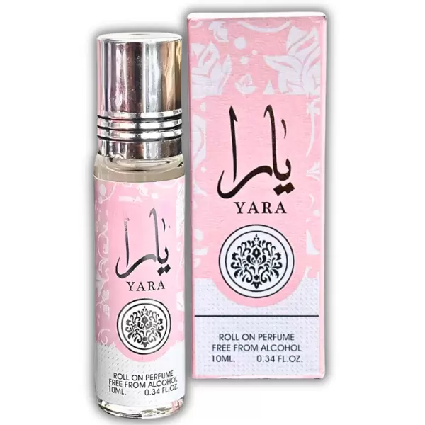 Yara - Musc 10ml - Lattafa - concentré de parfum sans alcool